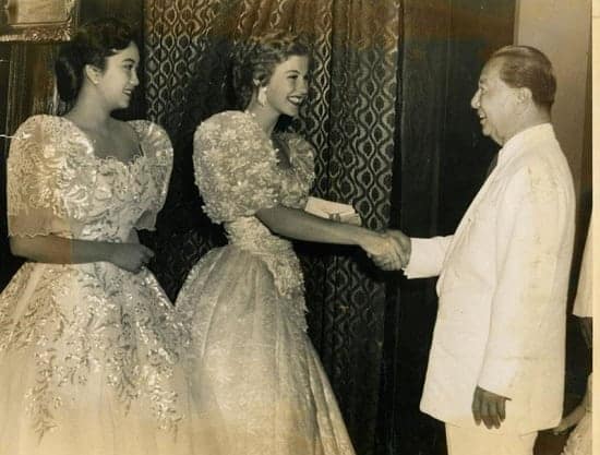 6 Astonishing Facts About Ms. Universe and the Philippines 7 armi_helena_kuusela_pays_a_courtesy_call_on_president_elpidio_quirino