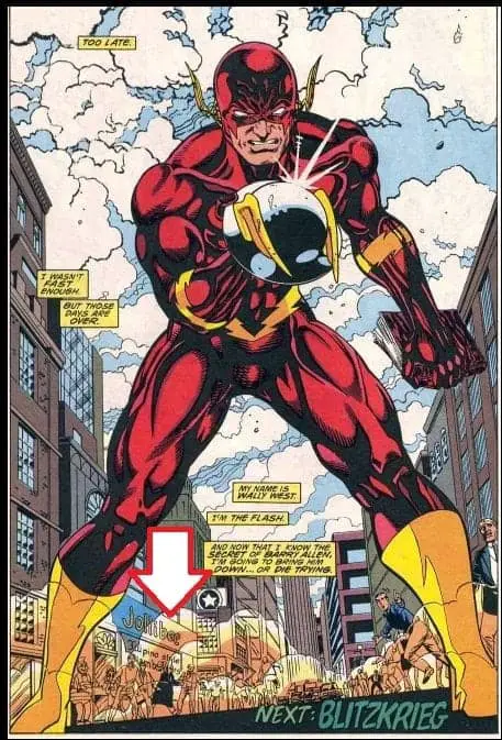 Jollibee on The Flash Comics