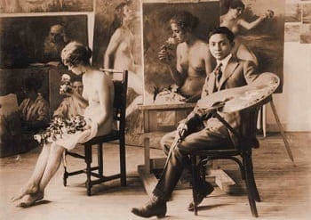 Fernando Amorsolo during his early years