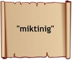 miktinig + tagalog language