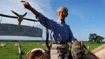 Hiroo Onoda in ranch