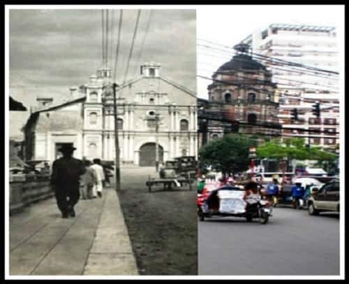 Binondo Church then and now photo