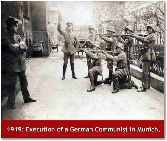 Execution of a German Communist in Munich
