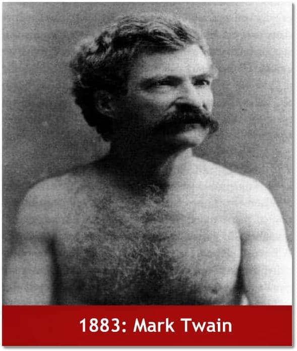Mark Twain in 1883