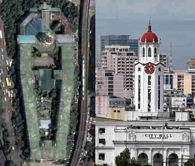 manila city hall looks like a coffin when viewed above