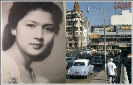 Imelda Marcos once worked as a sales girl at a music store in Escolta
