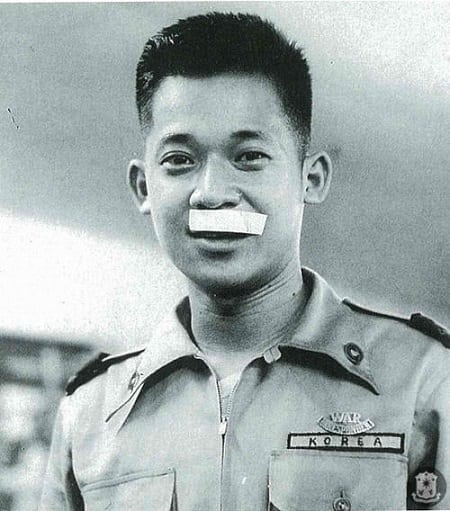 Ninoy Aquino as Korean war correspondent