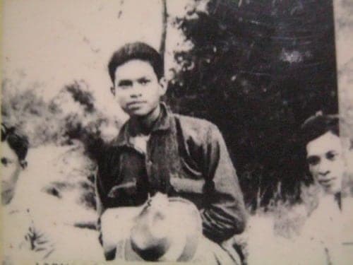 Ramon Magsaysay as a teenager
