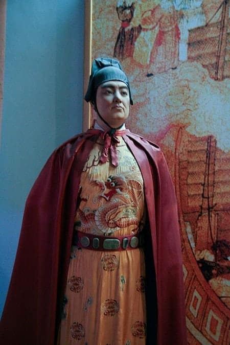 Statue of Zheng He in the Quanzhou Maritime Museum in China