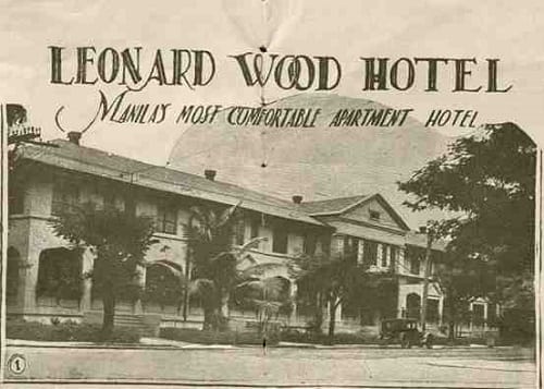 Leonard Wood Hotel in Manila