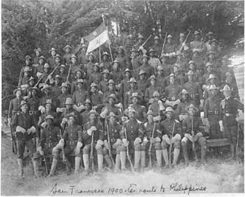 African American soldiers in the Philippines