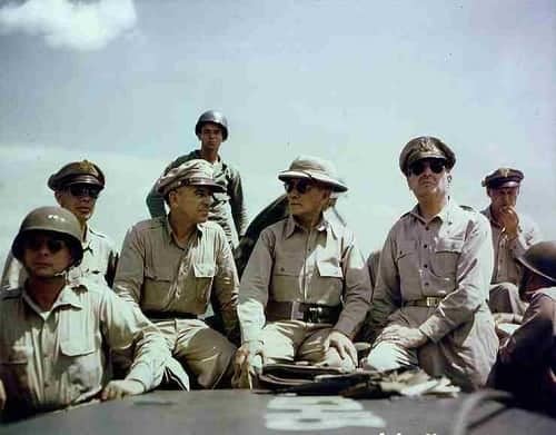 General Douglas MacArthur in the Philippines