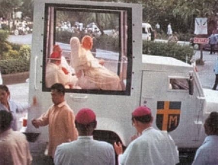 Historical visit of John Paul II to San Carlos in 1995