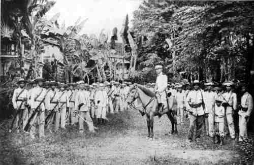 Gregorio del Pilar and his troops in 1898