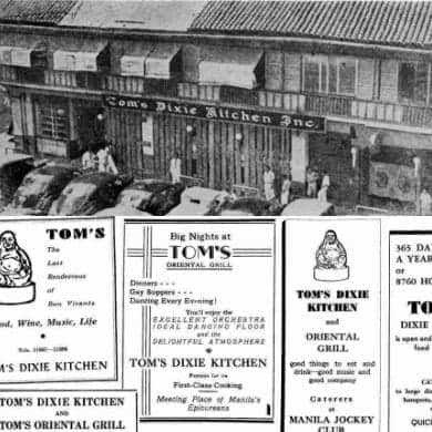 29 Things You'll Never See in Manila Again (Part II) 6 Tom's Dixie Kitchen