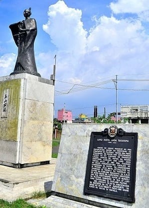 Justo Takayama Ukon monument