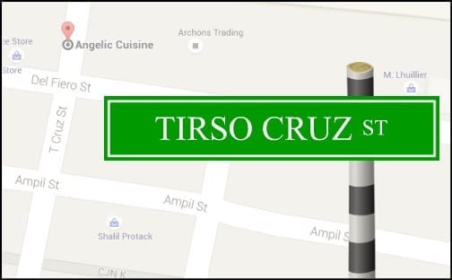 Tirso Cruz St.