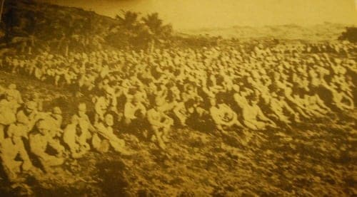 Japanese soldiers who surrendered to Cebuano guerrillas