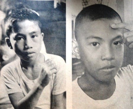 Manila face slashing crimes 1965
