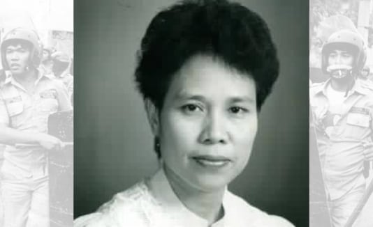 Miriam Defensor-Santiago as a trial judge 1985