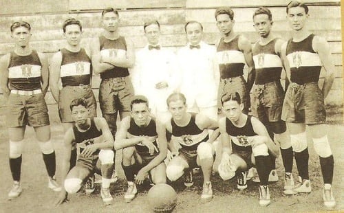 Philippine Basketball Team of the 1923 Far Eastern Championship Games