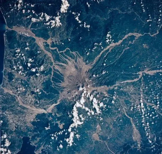 Mt. Pinatubo after the eruption