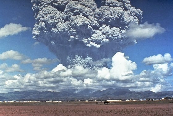 Mt. Pinatubo eruption of 1991