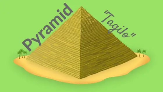 Pyramid in Filipino