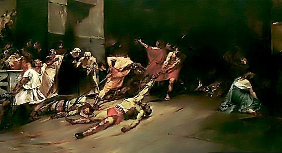 Spoliarium by Juan Luna