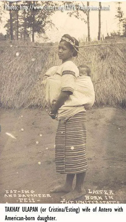 Takhay Ulapan and daughter