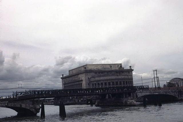 Jones Bridge after WWII