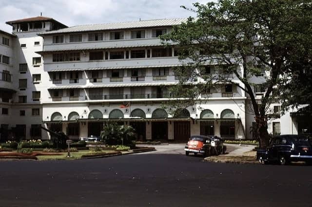 Manila Hotel in the 1940s