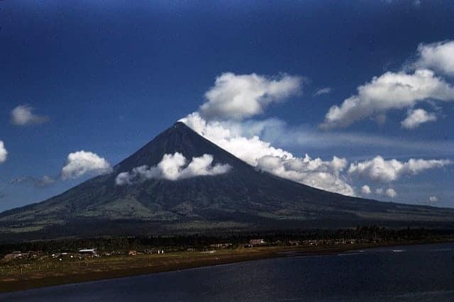 Mayon Volcano in the 1940s