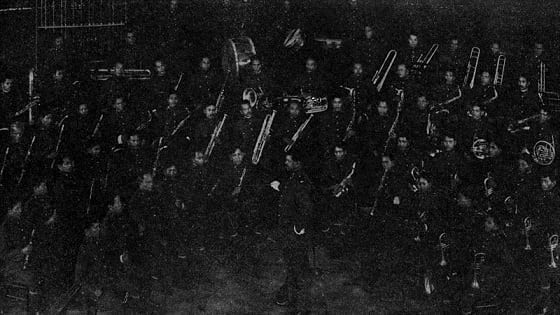 Walter Loving and the Philippine Constabulary Band in 1936
