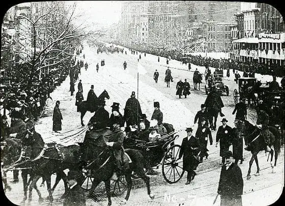 William Howard Taft presidential inauguration in 1909