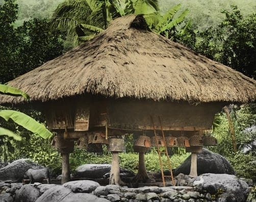 Ifugao houses are designed to prevent small animals from entering
