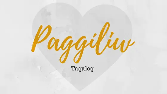 Love in Filipino language