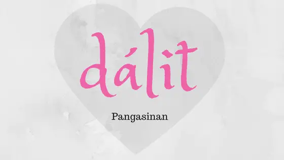 Love in Pangasinan language