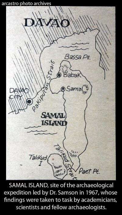 Samal island map
