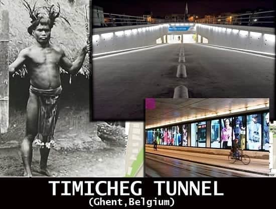Timicheg Tunnel in Ghent, Belgium