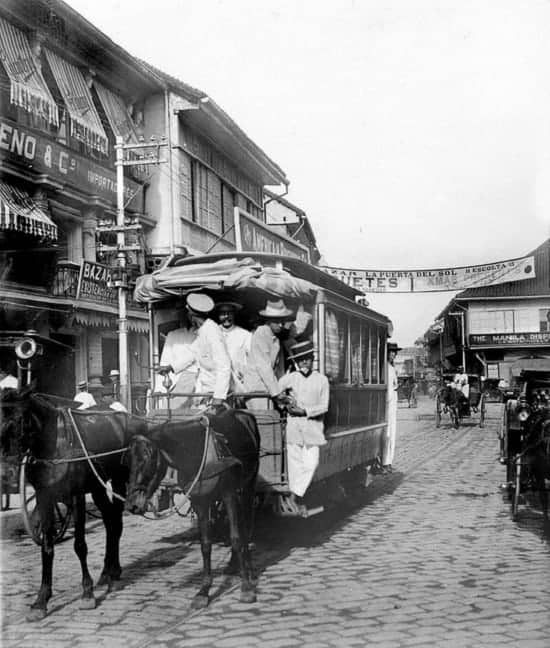 Horse Tram Driver in Manila