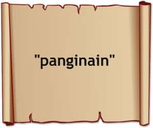 panginain