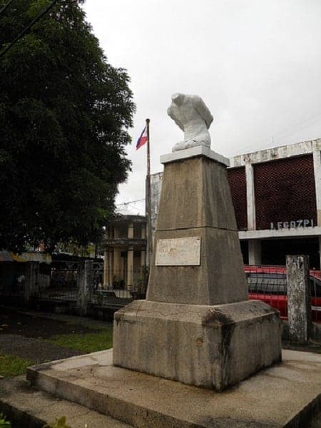 The Headless Monument in Legazpi City