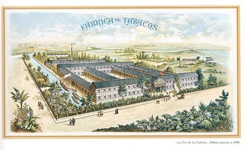 La Flor de La Isabela Cigar Factory in 1898