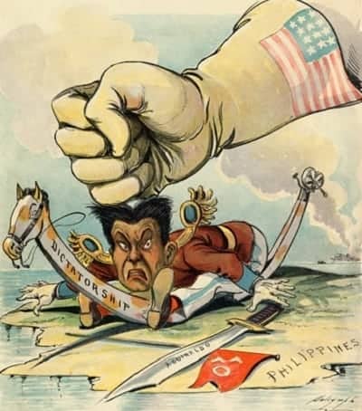 philippine american war political cartoon