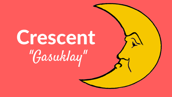 Crescent in Filipino