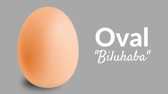 Oval in Filipino