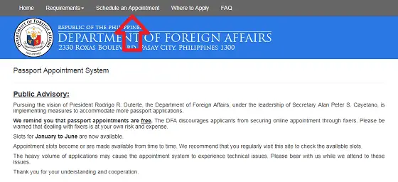 philippine passport application